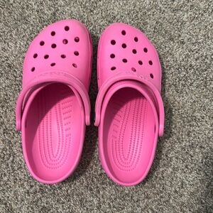 Hot Pink Crocs